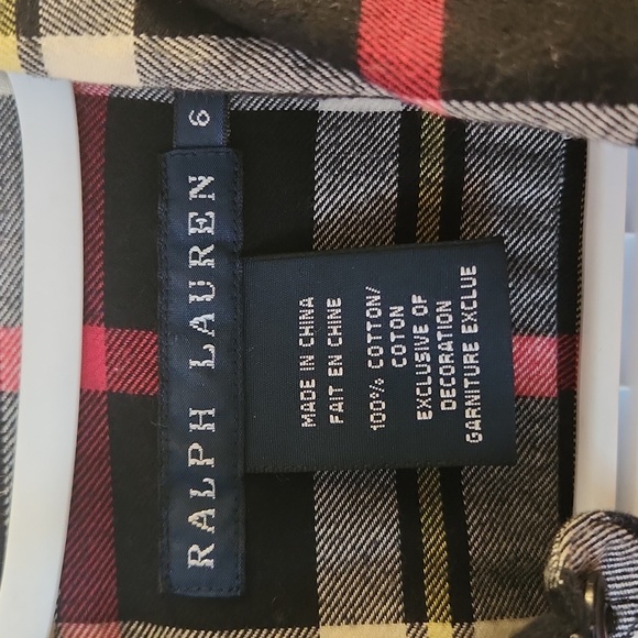 Ralph Lauren Plaid Button Up - Picture 3 of 3